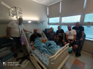  فيديو: زيارات تضامنية مع الريّس ابراهيم السوري